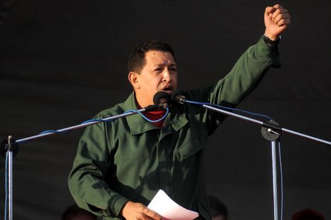 Hugo Chávez. Foto: Dante Fernandez / Getty Images